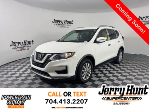 White 2019 Nissan Rogue SV for sale in Salisbury, NC