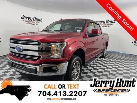 Red 2018 Ford F-150 Lariat for sale in Salisbury, NC