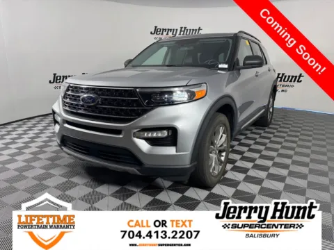Silver 2021 Ford Explorer XLT for sale in Salisbury, NC