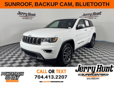 White 2020 Jeep Grand Cherokee Limited for sale in Salisbury, NC