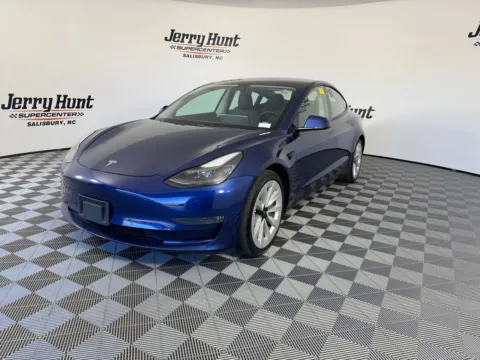 Blue 2021 Tesla Model 3 Long Range for sale in Salisbury, NC