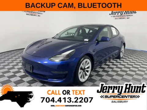 Blue 2021 Tesla Model 3 Long Range for sale in Salisbury, NC