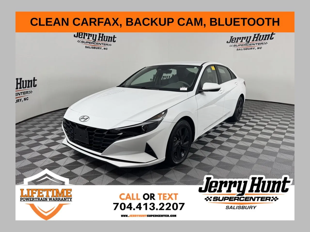 White 2021 Hyundai Elantra SEL for sale in Salisbury, NC