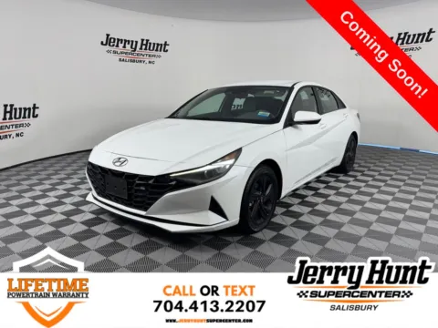 White 2021 Hyundai Elantra SEL for sale in Salisbury, NC