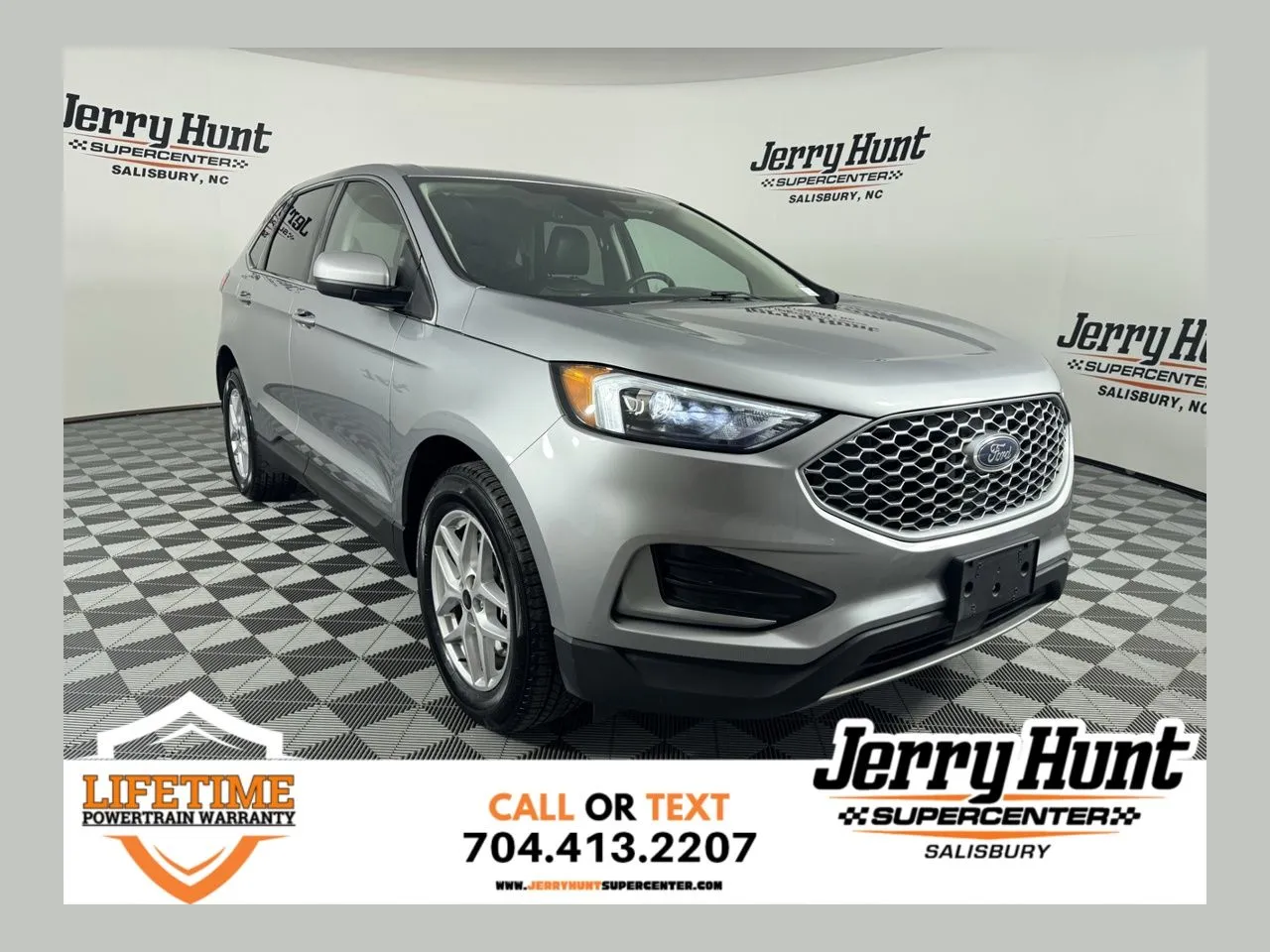 Silver 2024 Ford Edge SEL for sale in Salisbury, NC