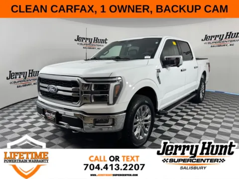 White 2024 Ford F-150 Lariat for sale in Salisbury, NC
