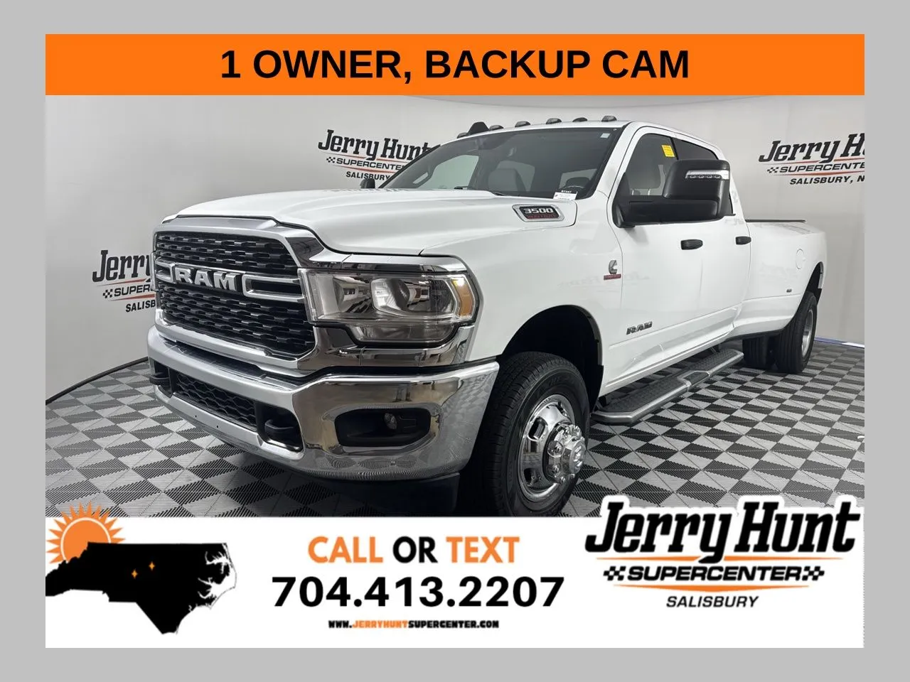 White 2024 Ram 3500 Big Horn for sale in Salisbury, NC