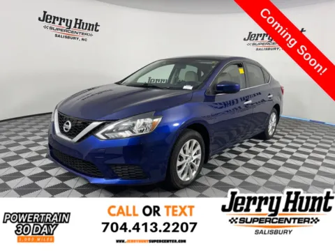 Blue 2017 Nissan Sentra S for sale in Salisbury, NC