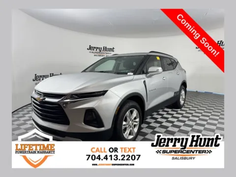 Silver 2022 Chevrolet Blazer LT for sale in Salisbury, NC