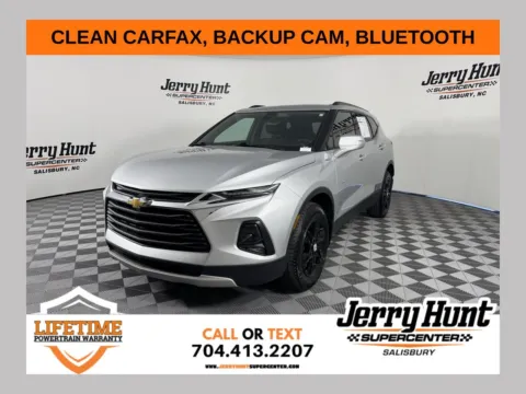 Silver 2022 Chevrolet Blazer LT for sale in Salisbury, NC