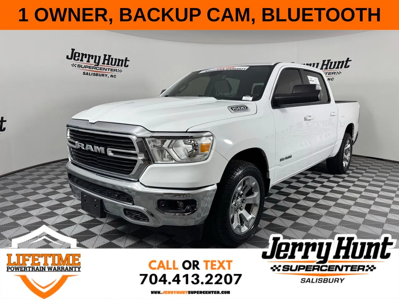 White 2021 Ram 1500 Big Horn/Lone Star for sale in Salisbury, NC
