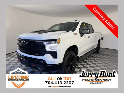 White 2023 Chevrolet Silverado 1500 LT Trail Boss for sale in Salisbury, NC