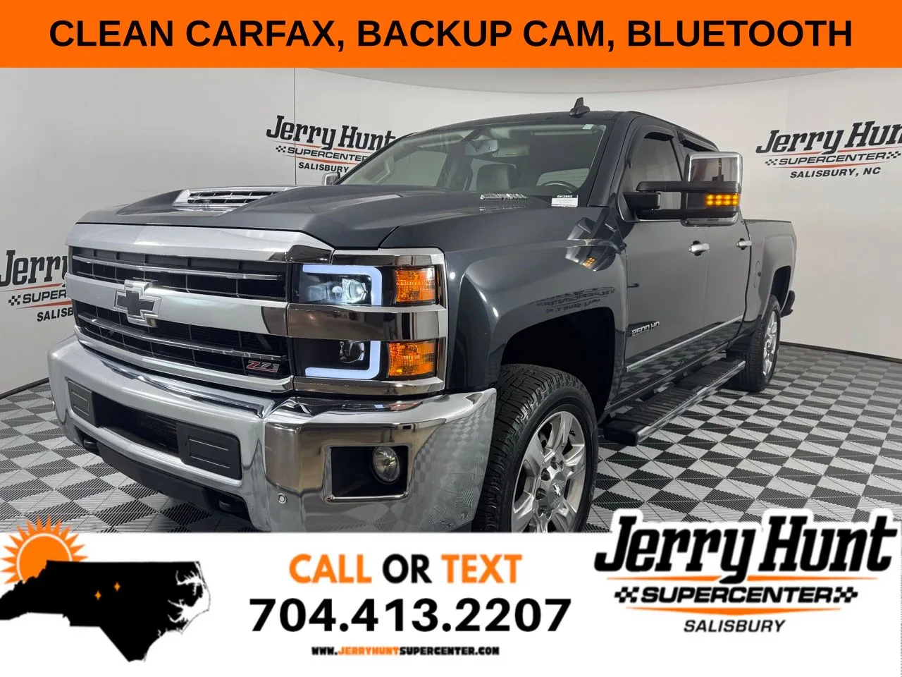 Gray 2019 Chevrolet Silverado 2500HD LTZ for sale in Salisbury, NC