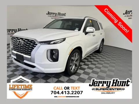 White 2021 Hyundai Palisade Limited for sale in Salisbury, NC