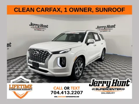 White 2021 Hyundai Palisade Limited for sale in Salisbury, NC
