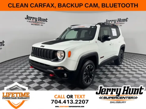 White 2023 Jeep Renegade Trailhawk for sale in Salisbury, NC