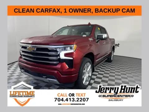 Red 2023 Chevrolet Silverado 1500 High Country for sale in Salisbury, NC