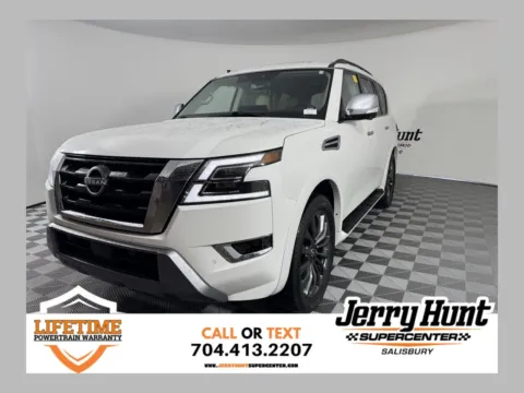 White 2024 Nissan Armada Platinum for sale in Salisbury, NC