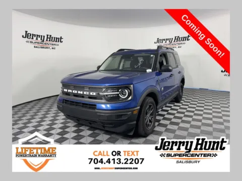 Blue 2024 Ford Bronco Sport Big Bend for sale in Salisbury, NC