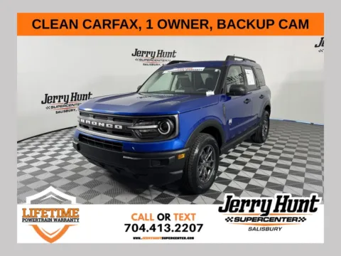 Blue 2024 Ford Bronco Sport Big Bend for sale in Salisbury, NC