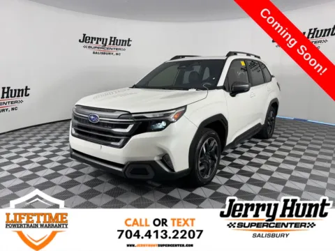 White 2025 Subaru Forester Limited for sale in Salisbury, NC
