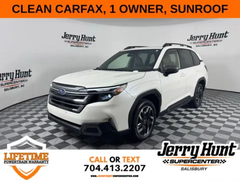 White 2025 Subaru Forester Limited for sale in Salisbury, NC