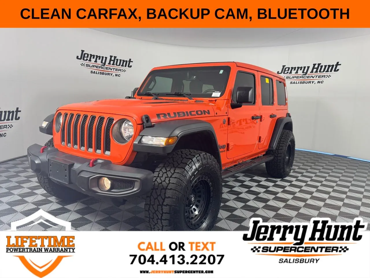 Orange 2019 Jeep Wrangler Unlimited Rubicon for sale in Salisbury, NC