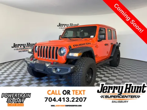 Orange 2019 Jeep Wrangler Unlimited Rubicon for sale in Salisbury, NC