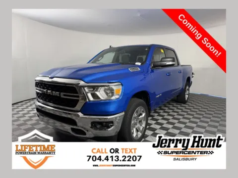 Blue 2022 Ram 1500 Big Horn/Lone Star for sale in Salisbury, NC