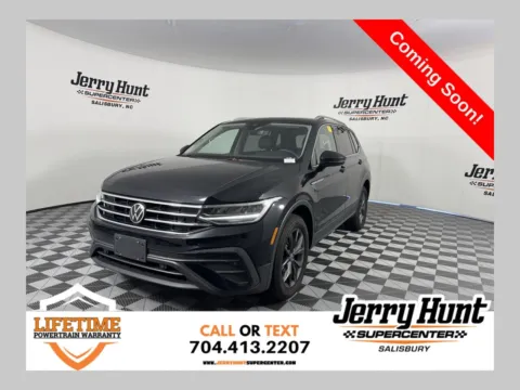 Black 2022 Volkswagen Tiguan 2.0T SE for sale in Salisbury, NC