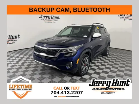 Blue 2021 Kia Seltos SX for sale in Salisbury, NC