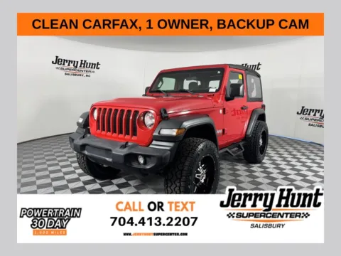 Red 2019 Jeep Wrangler Sport for sale in Salisbury, NC