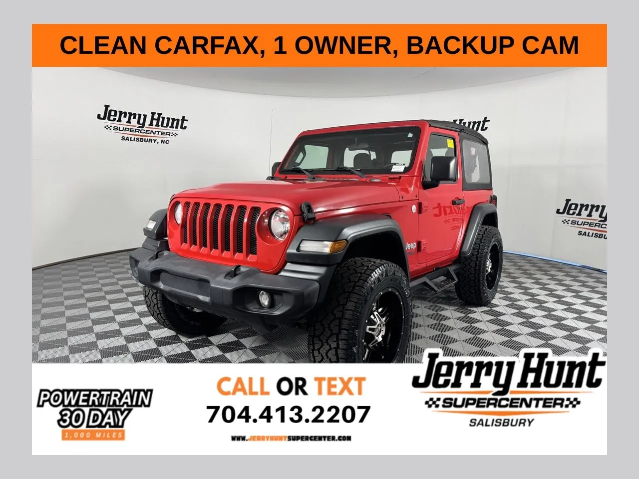 Red 2019 Jeep Wrangler Sport for sale in Salisbury, NC