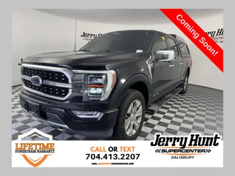 Black 2022 Ford F-150 Platinum for sale in Salisbury, NC