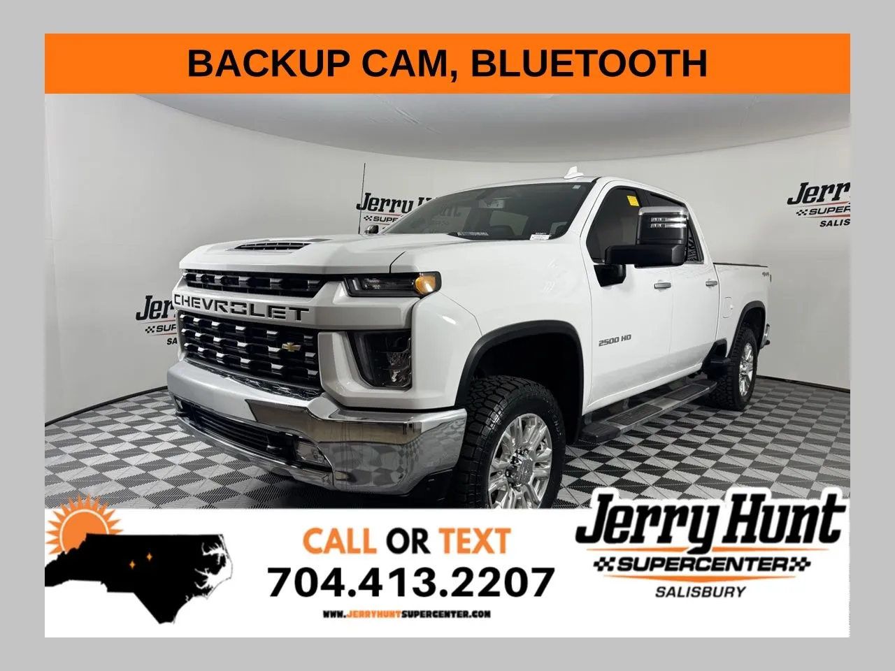 White 2023 Chevrolet Silverado 2500HD LTZ for sale in Salisbury, NC