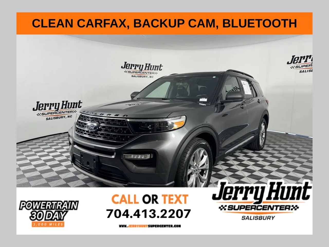 Gray 2020 Ford Explorer XLT for sale in Salisbury, NC