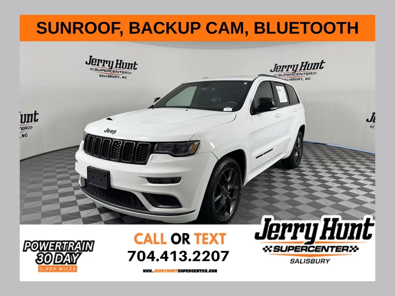 White 2019 Jeep Grand Cherokee Limited X for sale in Salisbury, NC