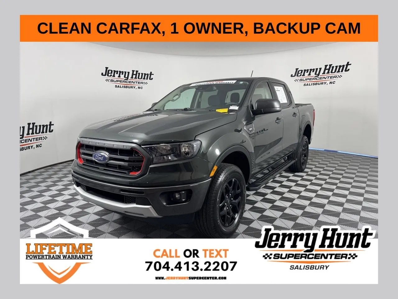 Green 2022 Ford Ranger XLT for sale in Salisbury, NC