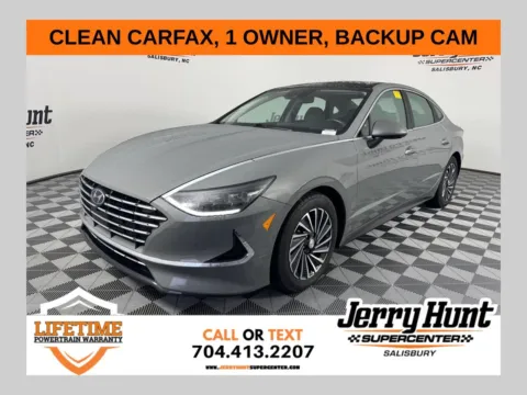 Gray 2023 Hyundai Sonata Hybrid Limited for sale in Salisbury, NC