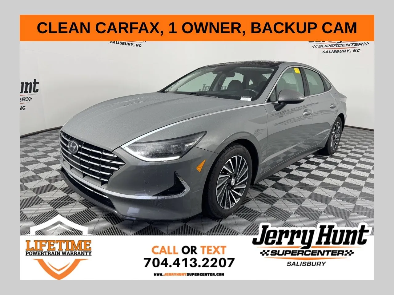 Gray 2023 Hyundai Sonata Hybrid Limited for sale in Salisbury, NC