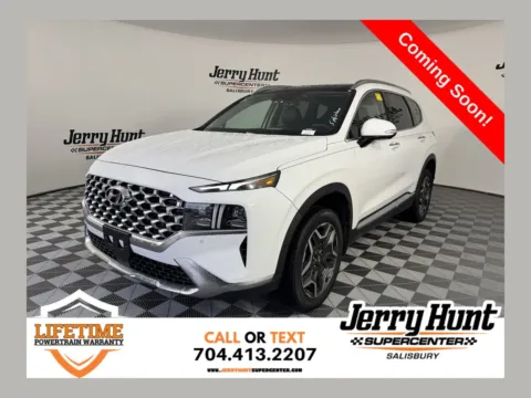 White 2022 Hyundai Santa Fe Limited for sale in Salisbury, NC