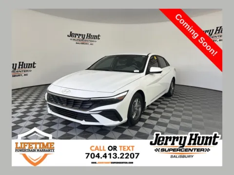 White 2024 Hyundai Elantra SE for sale in Salisbury, NC