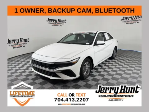 White 2024 Hyundai Elantra SE for sale in Salisbury, NC