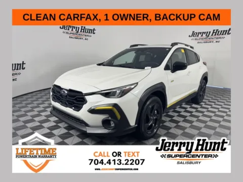 White 2024 Subaru Crosstrek Sport for sale in Salisbury, NC