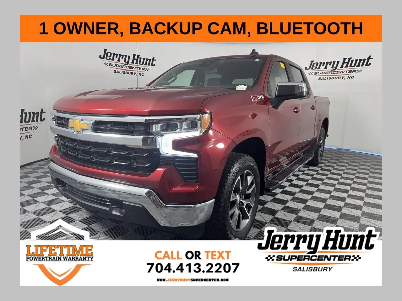 Red 2024 Chevrolet Silverado 1500 LT for sale in Salisbury, NC