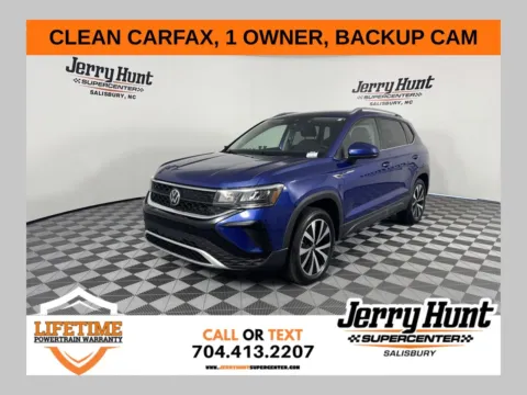 Blue 2022 Volkswagen Taos 1.5T SE for sale in Salisbury, NC