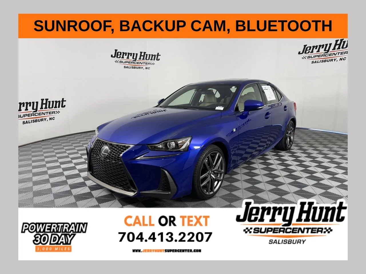 Blue 2018 Lexus IS 350 for sale in Salisbury, NC