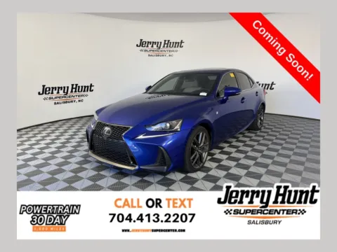 Blue 2018 Lexus IS 350 for sale in Salisbury, NC