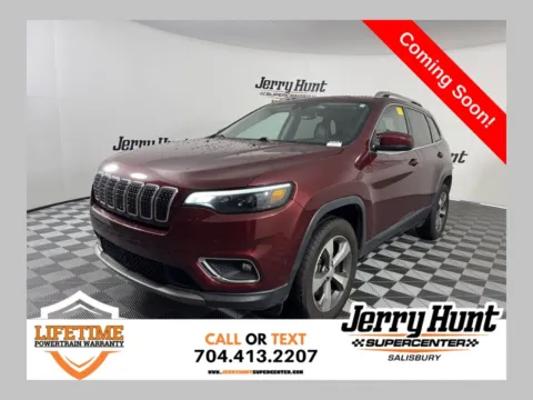 Red 2021 Jeep Cherokee Limited for sale in Salisbury, NC
