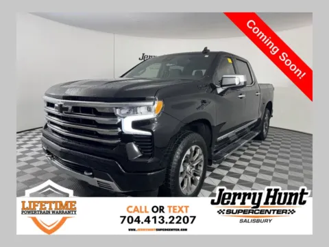 Black 2024 Chevrolet Silverado 1500 High Country for sale in Salisbury, NC